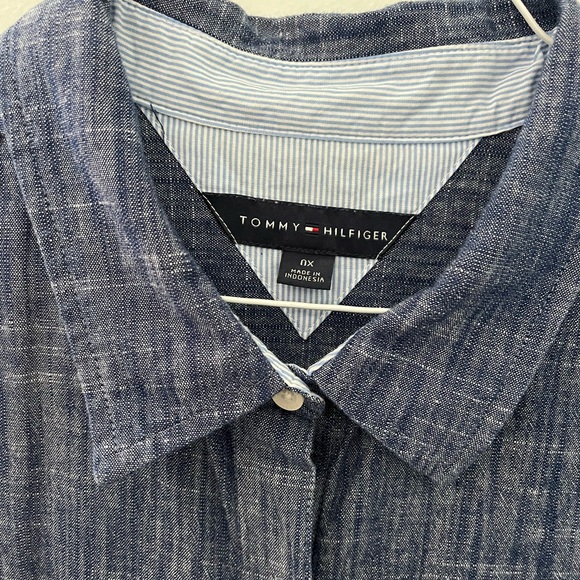 Women’s Tommy Hilfiger Classic Shirt Sz 0X - Picture 3 of 10